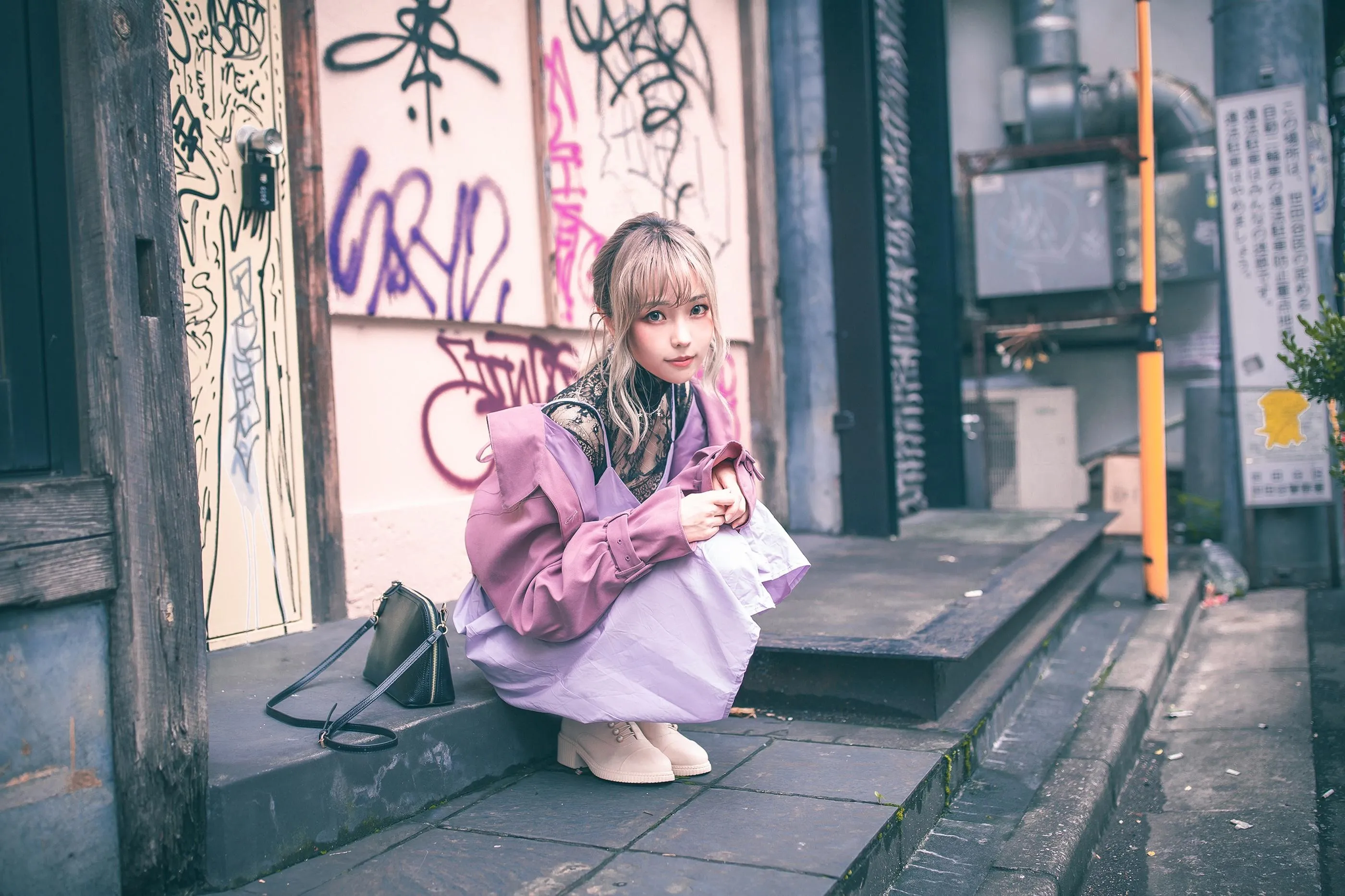 ElyEE子 – NO.90 [2020 Ely Collection] Digital photo set 10套-4 Pale Lavender [54P]插图6